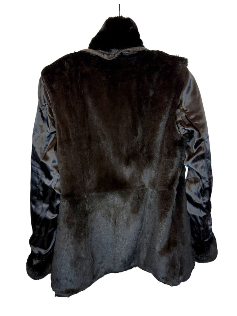 Chosen Couture Collection Vintage Black Reversible Quilted Jacket Y2K - Size S - Picture 5 of 8